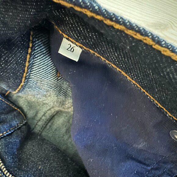 Loulou Studio Samur Dark Wash Jeans - Picture 3 of 7